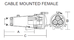 15kV_CableMountFemale